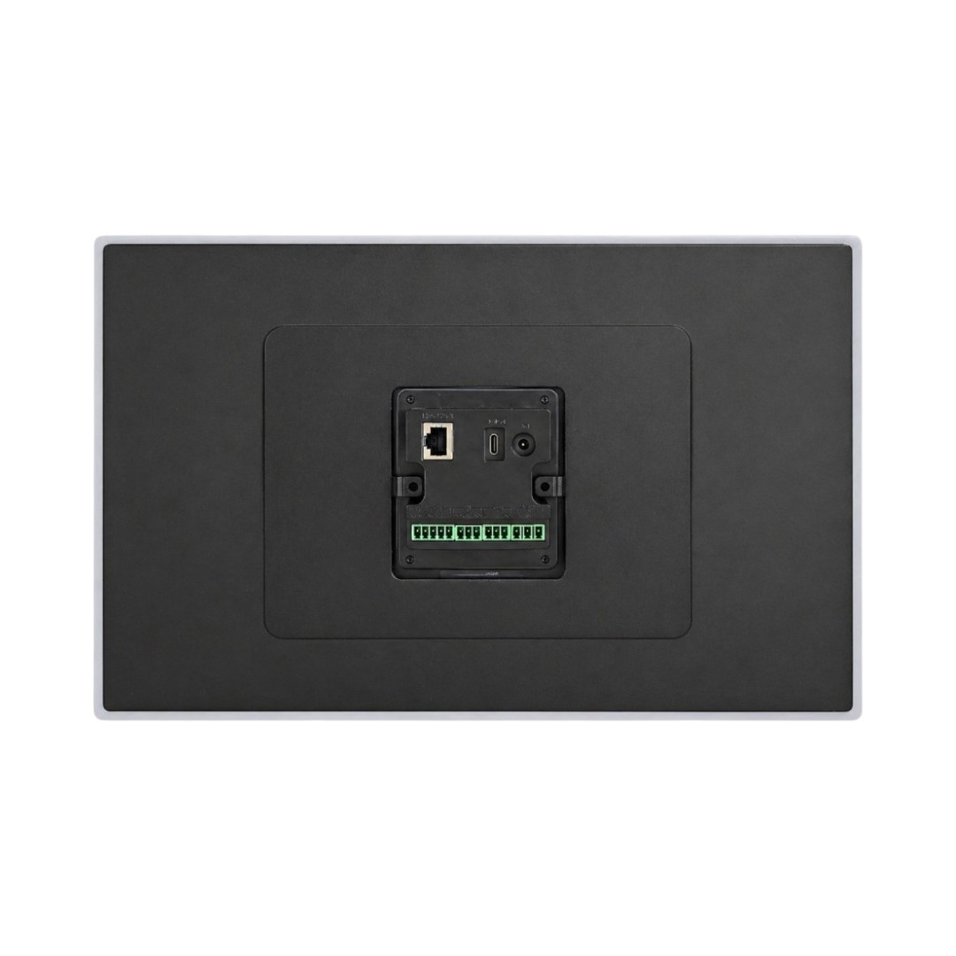 Vista trasera del HOMIQ Smart Home Panel 10.1